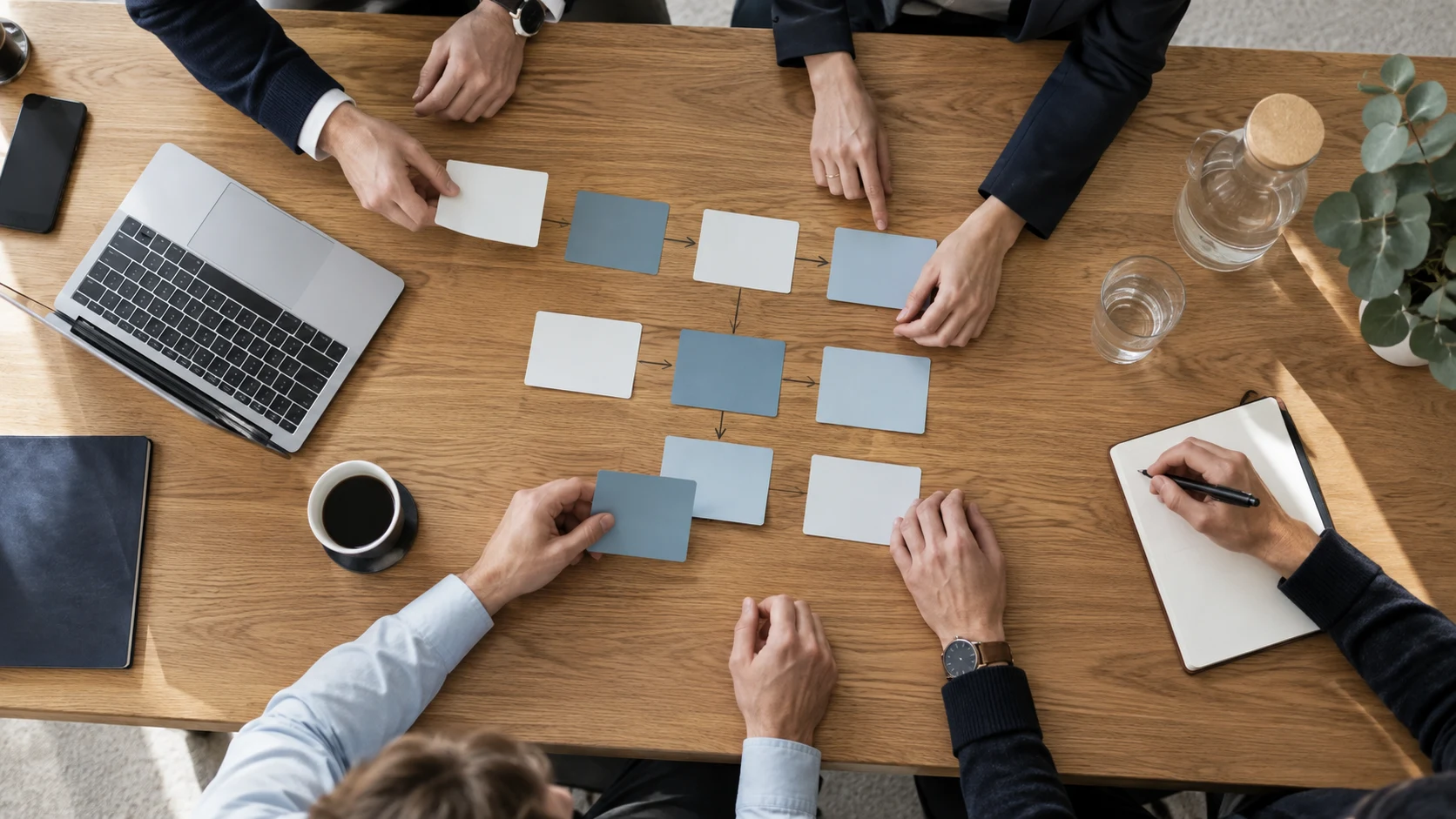 Prozessautomatisierung: illustrative Szene aus dem Arbeitsalltag